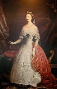 unknow artist Portrait of Empress Elisabeth of Austria-Hungary Germany oil painting artist